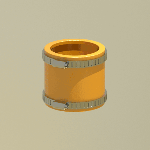 PIPES FOR INTERCOOLER AND WATER RADIATOR 3D model