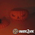 UIRING ZONE Illuminated pumpkin for Halloween