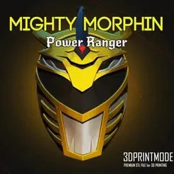 Lord_drakkon_Mighty_Morphin_power_ranger_3d_print_model_stl_file_gif.gif 3D file Mighty Morphin Lord Drakkon Power Rangers Cosplay Helmet・3D printer model to download
