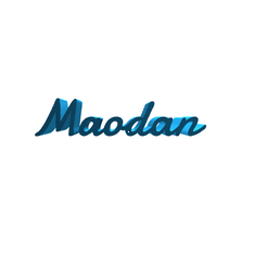 Maodan.gif Archivo STL Maodan・Modelo para descargar e imprimir en 3D