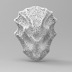 untitled.182.gif Archivo STL MASCARA MASK VORONOI COSPLAY HALLOWEEN・Diseño para descargar y imprimir en 3D