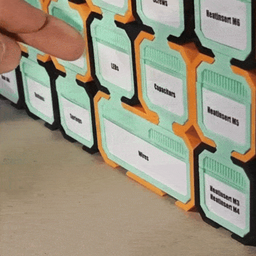 TapPress Modular Storage Drawers