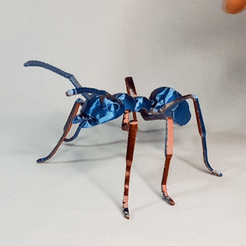 Sequence-07.gif STL file ANT・3D print object to download, rogistudios