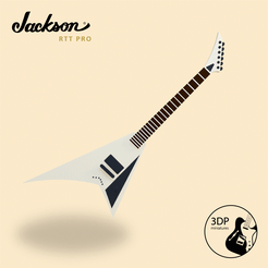 Jackson-RRT-Pro.gif Télécharger fichier GCODE Jackson RRT Pro Guitare électrique • Modèle imprimable en 3D, ILG3D