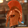 ys A ne rE | STLFLIx STL file Spartan Helmet・3D printer design to download