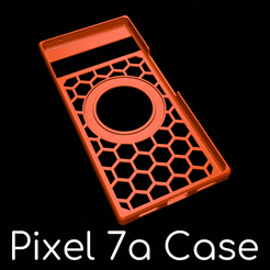 pixel7a_anim.gif Fichier STL Google Pixel 7a Case Cover・Objet imprimable en 3D à télécharger