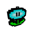 Ice-Flower.gif Pixel Mario Keychains