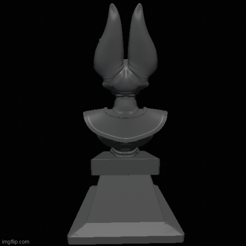 Beerus-Inspired Bust | Dragon Ball Z 3D Printable Model 3D model