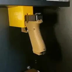 giphy.gif Glock 17 Top Mount for Safe or underneath the Table