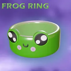 GIFI.gif Frog Ring - Anel Sapinho