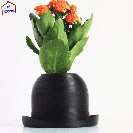 rectangular plastic plant containers Bamboo Blooms 5-16003 16in. Black Rectangular Self-Watering Bamboo Planter main image 1