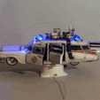 6.gif STL file Ecto-1 with lights and sound! With detailed free instruction!・3D print design to download, OneIdMONstr