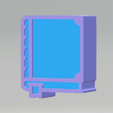 STL00681-GIF2.gif 3pc Book Bath Bomb Mold
