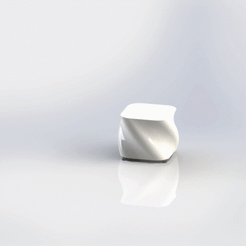 squarebox_2.gif STL file TwistBox4-HQ・Template to download and 3D print