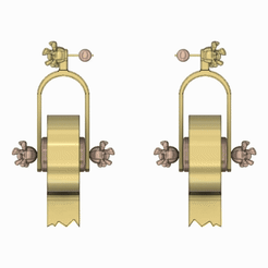 toilet-paper-earrings-02-gif.gif coronovirus covid-19 grand voleur rouleau de papier toilette dans tous les pays v-03 3d-print et cnc