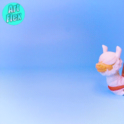 Alpaca.gif Archivo 3D Adorable estampado flexi de alpaca en su sitio・Diseño para descargar y imprimir en 3D