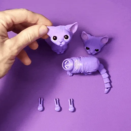sphynx_cat_heads.gif Sphynx cat - articulated flexi toy (#15)