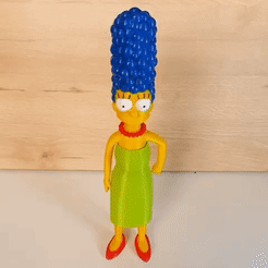 ezgif.com-video-to-gif-7.gif STL file Marge Simpson・3D printing idea to download