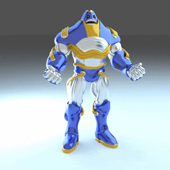 c3d_r2.gif STL file Antimonitor Action Figure・Model to download and 3D print