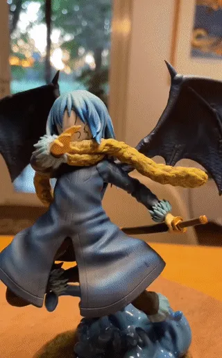 Rimuru-Pipo-Gif_Short.gif Rimuru Tempest - Reincarnated as a Slime Anime Model for 3D Printing 3D print model