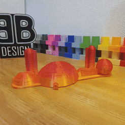 switch-dragon.gif STL file Nintendo Switch Dragon Ball Dock・Model to download and 3D print