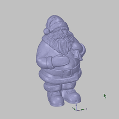 Santa_Claus_for_print.gif Free OBJ file Santa Claus for print・3D print object to download, SanderDesign