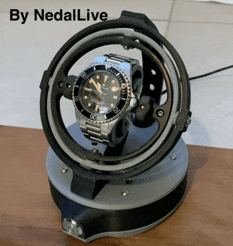 ezgif.com-gif-maker.gif Archivo 3D Cargador de relojes / GyroWinder Premium・Diseño de impresora 3D para descargar, NedalLive
