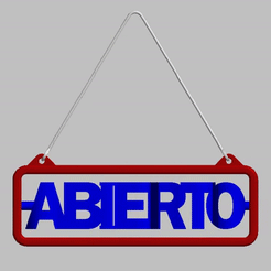 LETRERO-TIENDA-ABIERTO_CERRADO.gif STL file OPEN STORE SIGN CLOSED・Template to download and 3D print, fun3dcreative