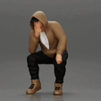 ezgif.com-gif-maker-32.gif Young Gangster Man With Hoodie Sitting and thinking