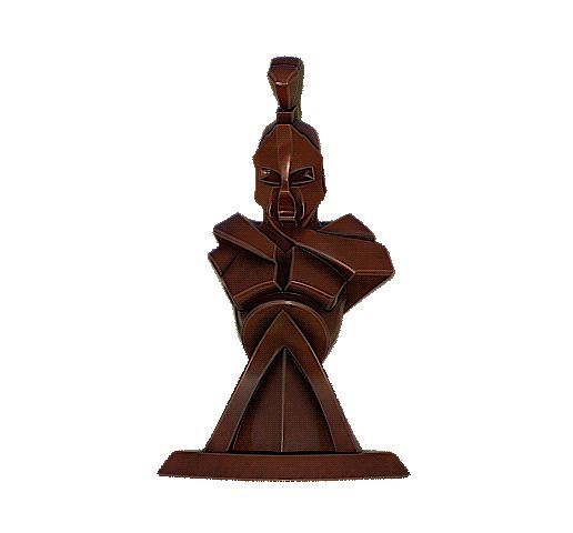 Spartan-Bust-1.gif Busto de guerreiro espartano abstrato