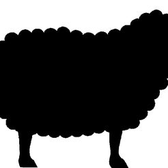 2f1a5b2ec525a42807d455e9c5359f39.gif STL file sheep for eid・3D printable model to download