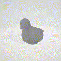 Vídeo-sin-título-‐-Hecho-con-Clipchamp-1.gif STL file Dove / Bird / Pigeon / Dove・3D printing template to download