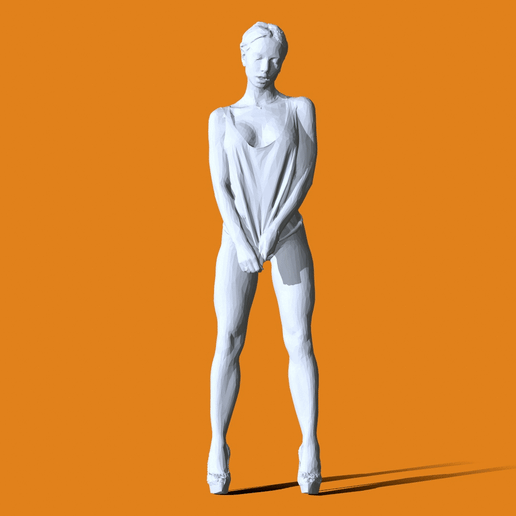 Miniature Pose People #122 3D model