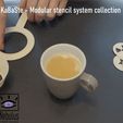 PromoVideo5.gif KaBaSte – Cappuccino, bakery and more - Modular stencil system collection