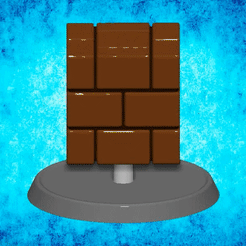 ZBrush-Movie-02.gif Fichier STL Mario à base de blocs de briques・Design à télécharger et à imprimer en 3D, Elementalgeek