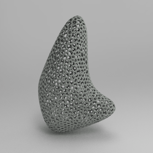 voronoi sculpture 10 3D model