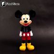 Flexi-Town-Mickey-Mouse,-G2.mp4 Flexi Mickey Mouse, figurine fidget articulée, 3mf inclus