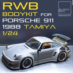 0.gif RWB BODY KIT for Porsche 1988 TAMIYA 1-24th