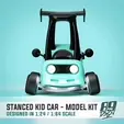 0.gif Stanced Kid Car - full model kit in 1:24 & 1:64 scale