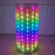 ezgif.com-optimize.gif LED Strip RGB Spiral Lamp with Effects and Music Control, Controllable via Remote Control, Bluetooth, WiFi, App, Alexa