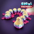 Caterpillar.gif Cute Flexi Print-in-Place Caterpillar with 3MF Included!