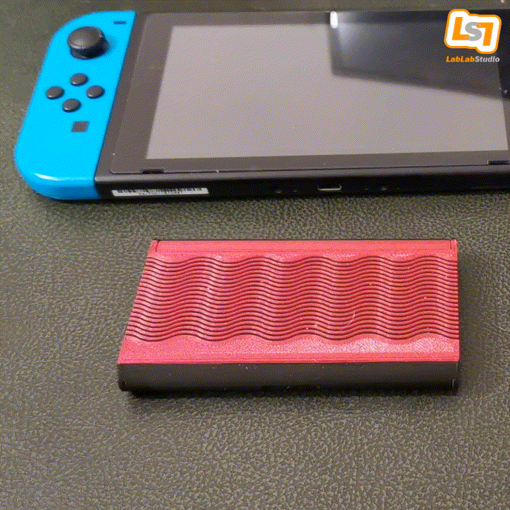 switch-gif-cults-1.gif 3D file Storage boxes for 2 to 6 Nintendo Switch cartridges・3D printable model to download, LabLabStudio