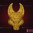 squid_game_fox_mask.gif Squid Game Mask - Fox Vip Mask - Kitsune Mask for Cosplay