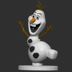 gif.gif STL-Datei Frozen 2 Olaf herunterladen • Objekt für 3D-Drucker, LittleFriend