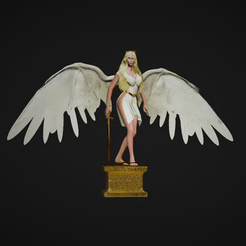 878EC03D-02A1-4968-8707-4719663089AC.gif Download file Angel - World of Witchcraft & Wizardry • 3D printable model, lazybear3d