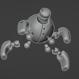 articulated-3D-geometry-dash-sphere-spider-parts-animation.gif Articulated easy to build sphere geometry dash robot spider. Small storage, Fully scalable, it can be a piggy bank