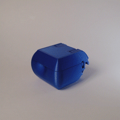 geared-case.gif STL file Print-in-Place Geared Hinge Box・3D printer model to download
