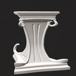 Archivo 3D gratuito Base/Pedestal decorativo 🎒・Design para impresora 3D  para descargar・Cults