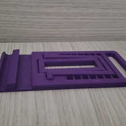 Prin_In_Place-Suporte.gif STL-Datei Print_In_Place - Verstellbarer Ständer für Handy, Tablet und Spielsteuerung kostenlos・3D-Drucker-Design zum herunterladen