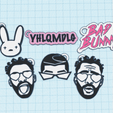 ezgif.com-gif-maker-2.gif Bad Bunny Keychains